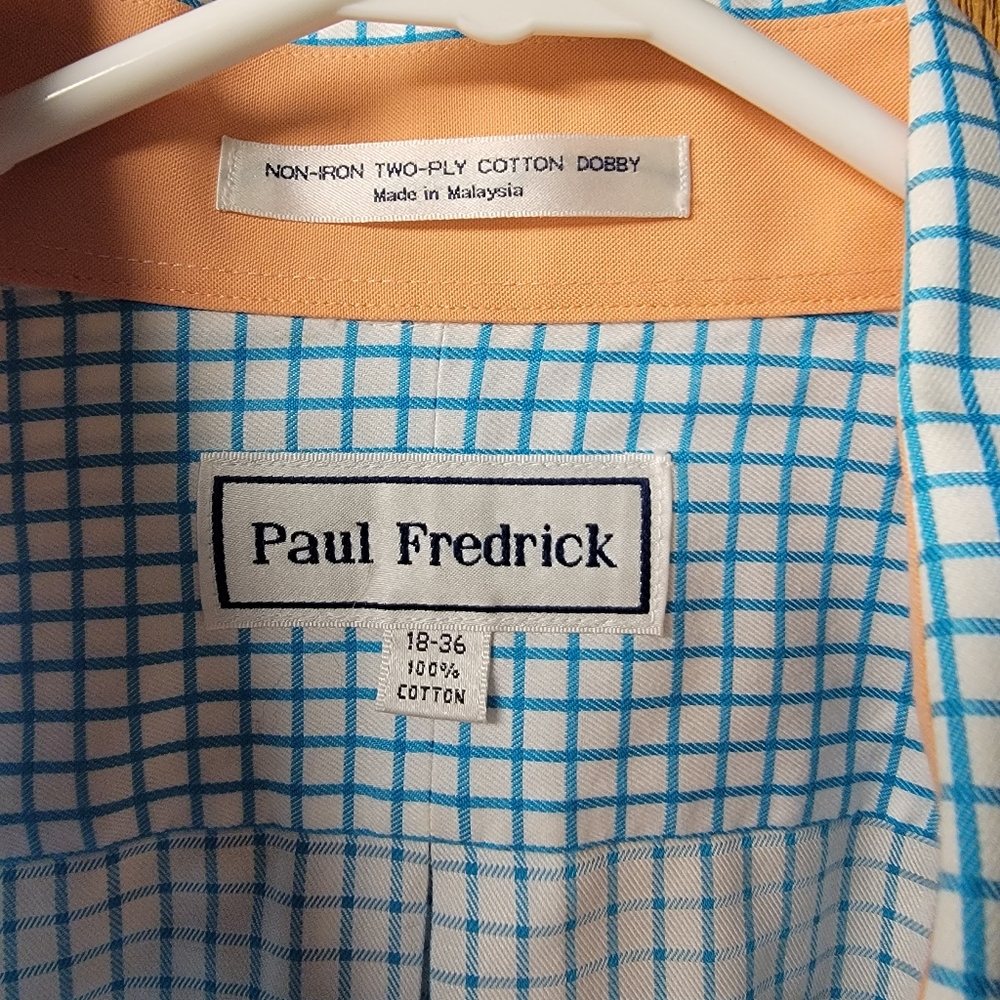 Paul Fredrick XL long sleeve button